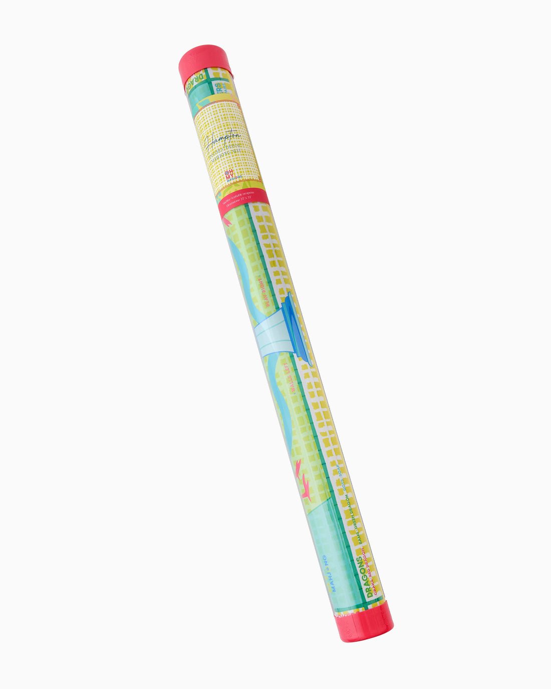 [Oh My Mahjong] Hampton Mat in Tube - The Pink Pineapple 850