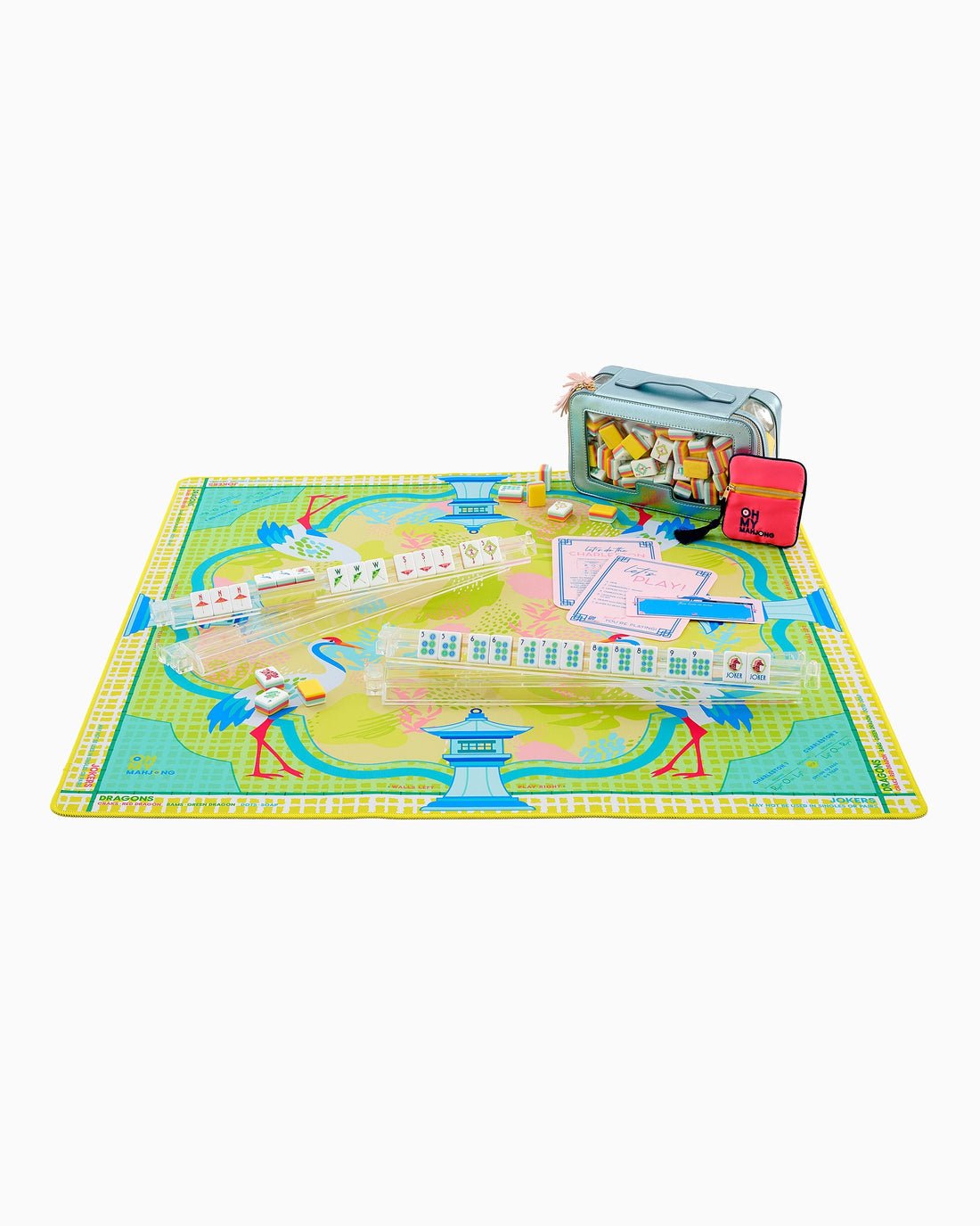 [Oh My Mahjong] Hampton Mat in Tube - The Pink Pineapple 850