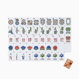 [Oh My Mahjong] Heritage Mahjong Tile Set - The Pink Pineapple 850