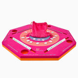 [Oh My Mahjong] Hot Pink Aqua Jong Pool Mat - The Pink Pineapple 850