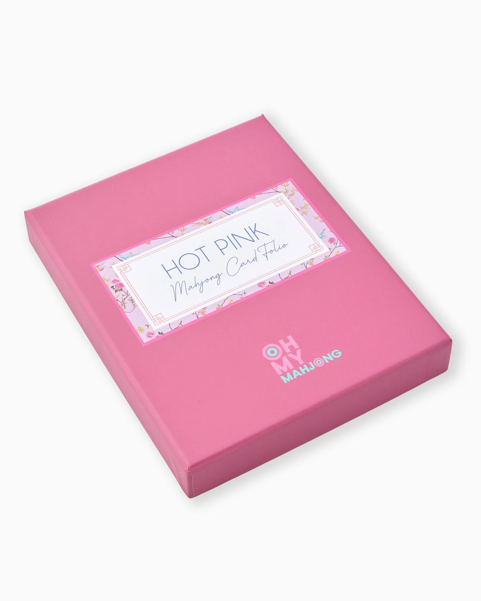 [Oh My Mahjong] Hot Pink Mahjong Card Folio - The Pink Pineapple 850