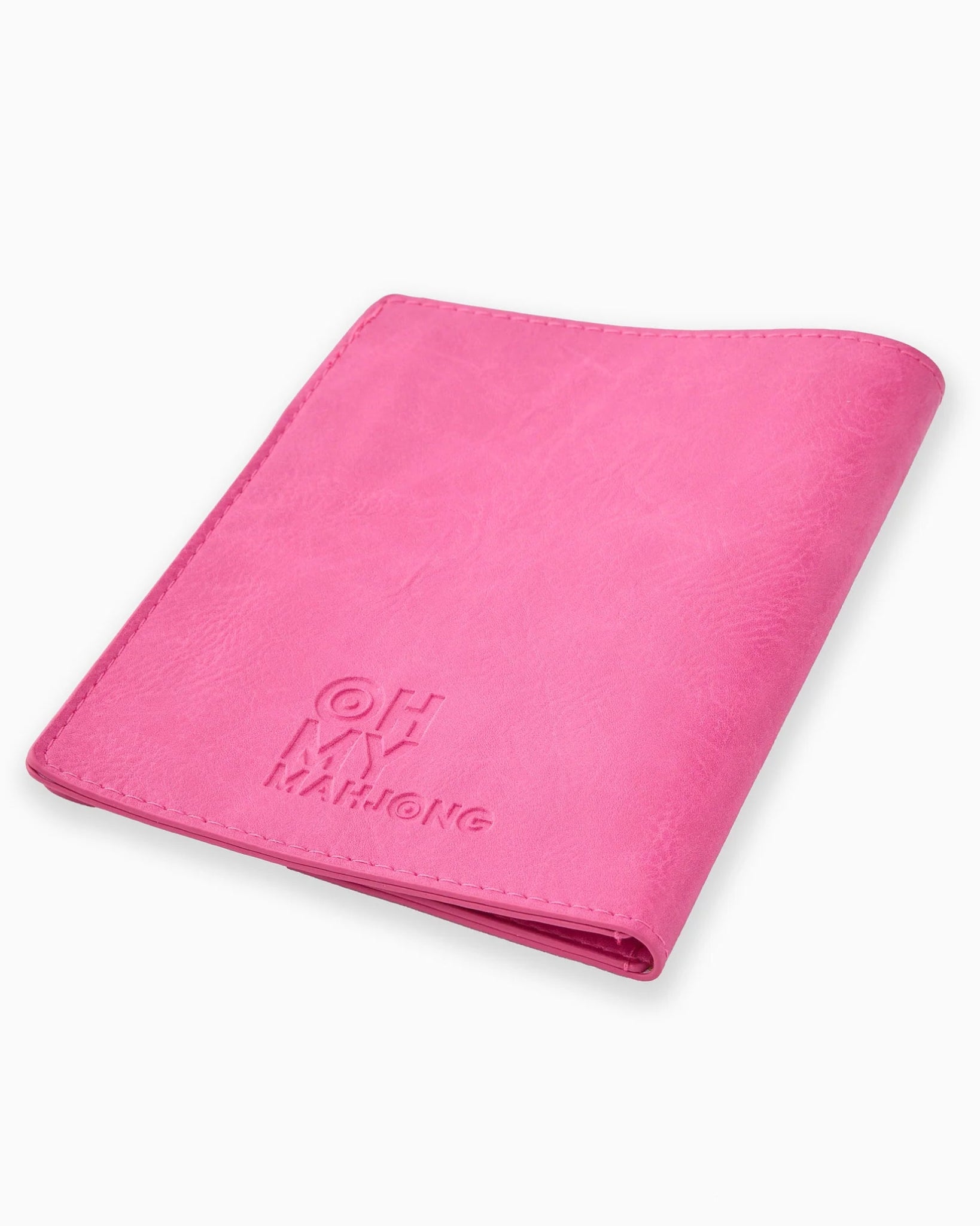 [Oh My Mahjong] Hot Pink Mahjong Card Folio - The Pink Pineapple 850