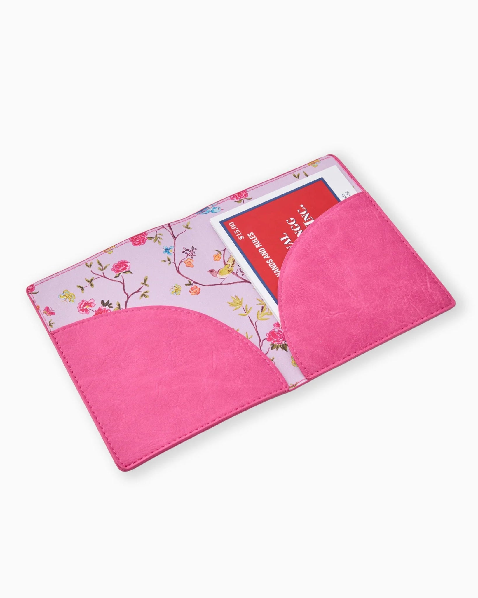 [Oh My Mahjong] Hot Pink Mahjong Card Folio - The Pink Pineapple 850