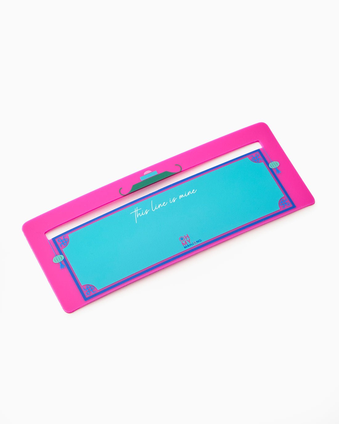 [Oh My Mahjong] Hot Pink Mahjong Line Finder - The Pink Pineapple 850