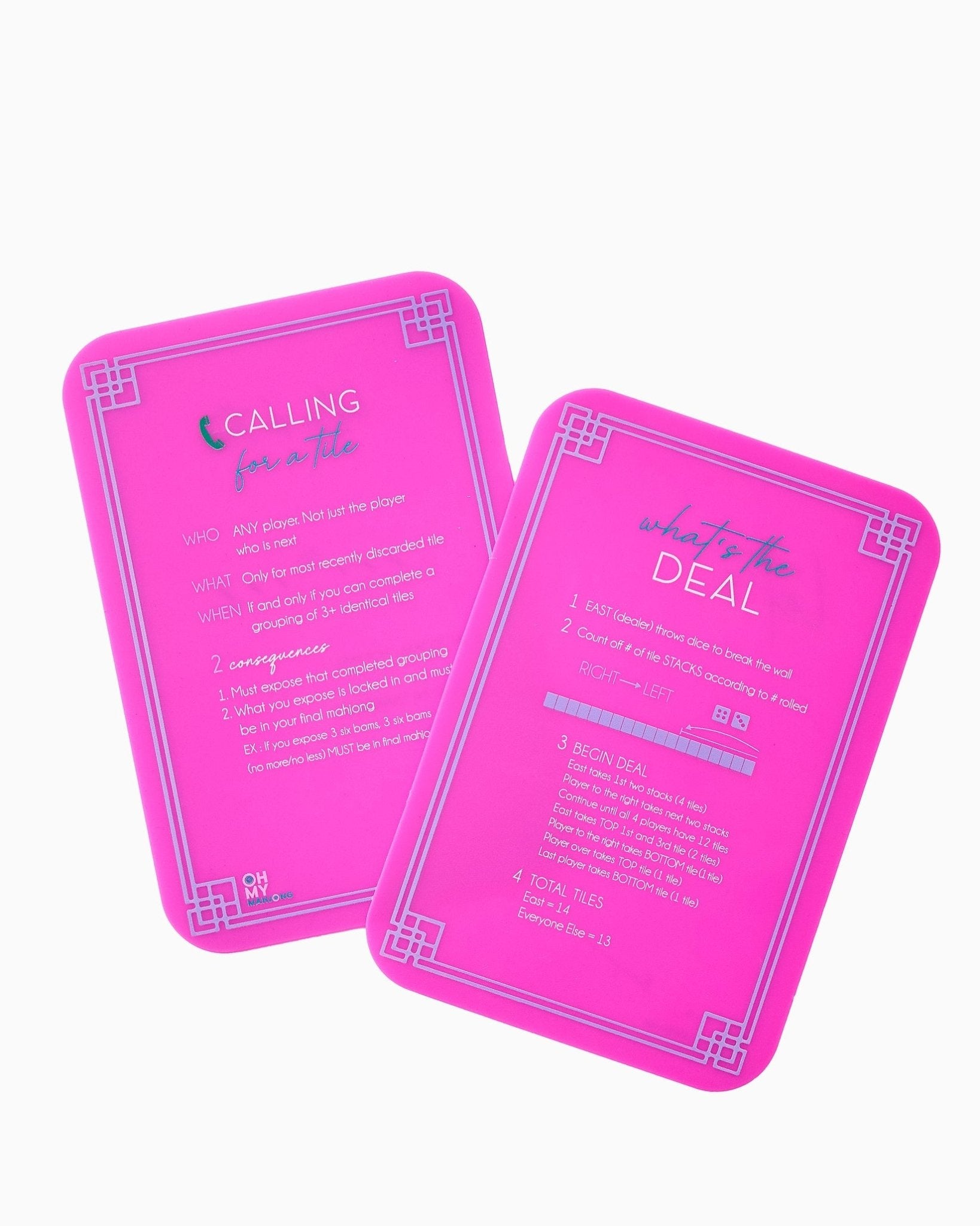 [Oh My Mahjong] Hot Pink Shuffler - The Pink Pineapple 850