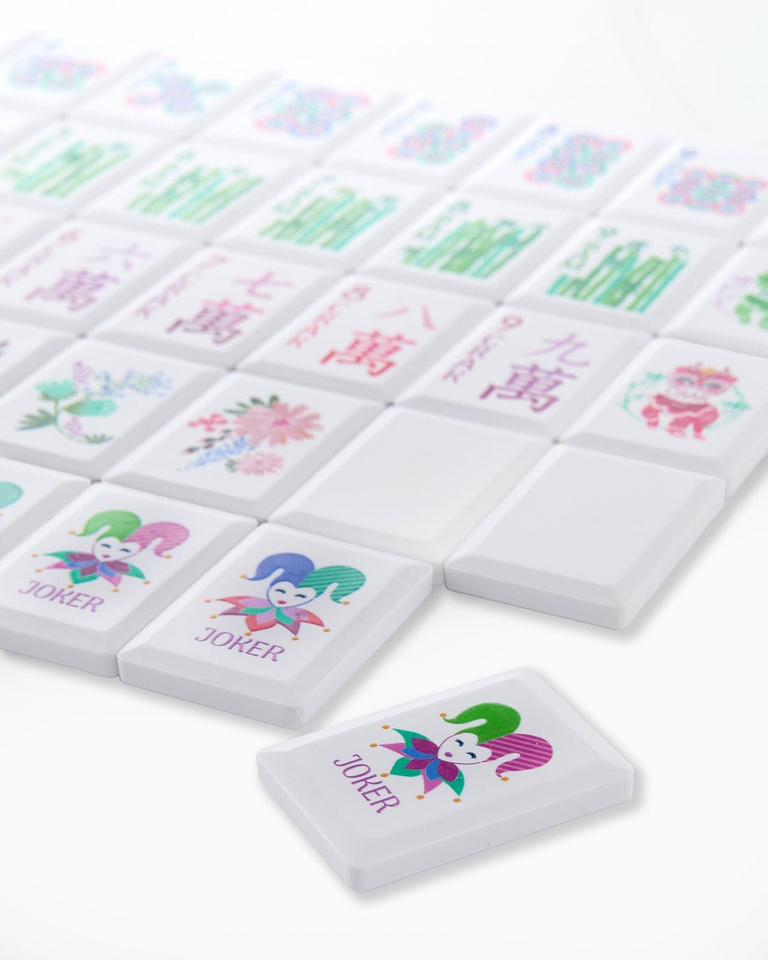 [Oh My Mahjong] Jardin Debutante Tile Set - The Pink Pineapple 850