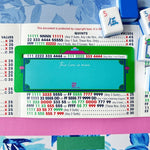 [Oh My Mahjong] Kelly Green Mahjong Line Finder - The Pink Pineapple 850