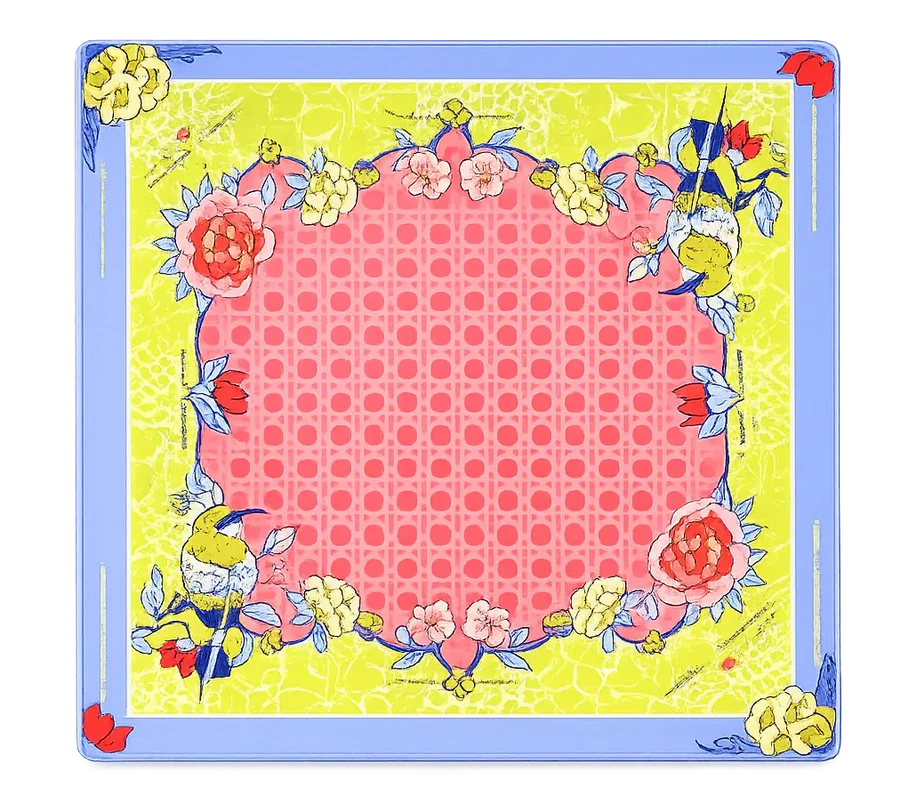 [Oh My Mahjong] Larkspur Mahjong Mat in Tube - The Pink Pineapple 850