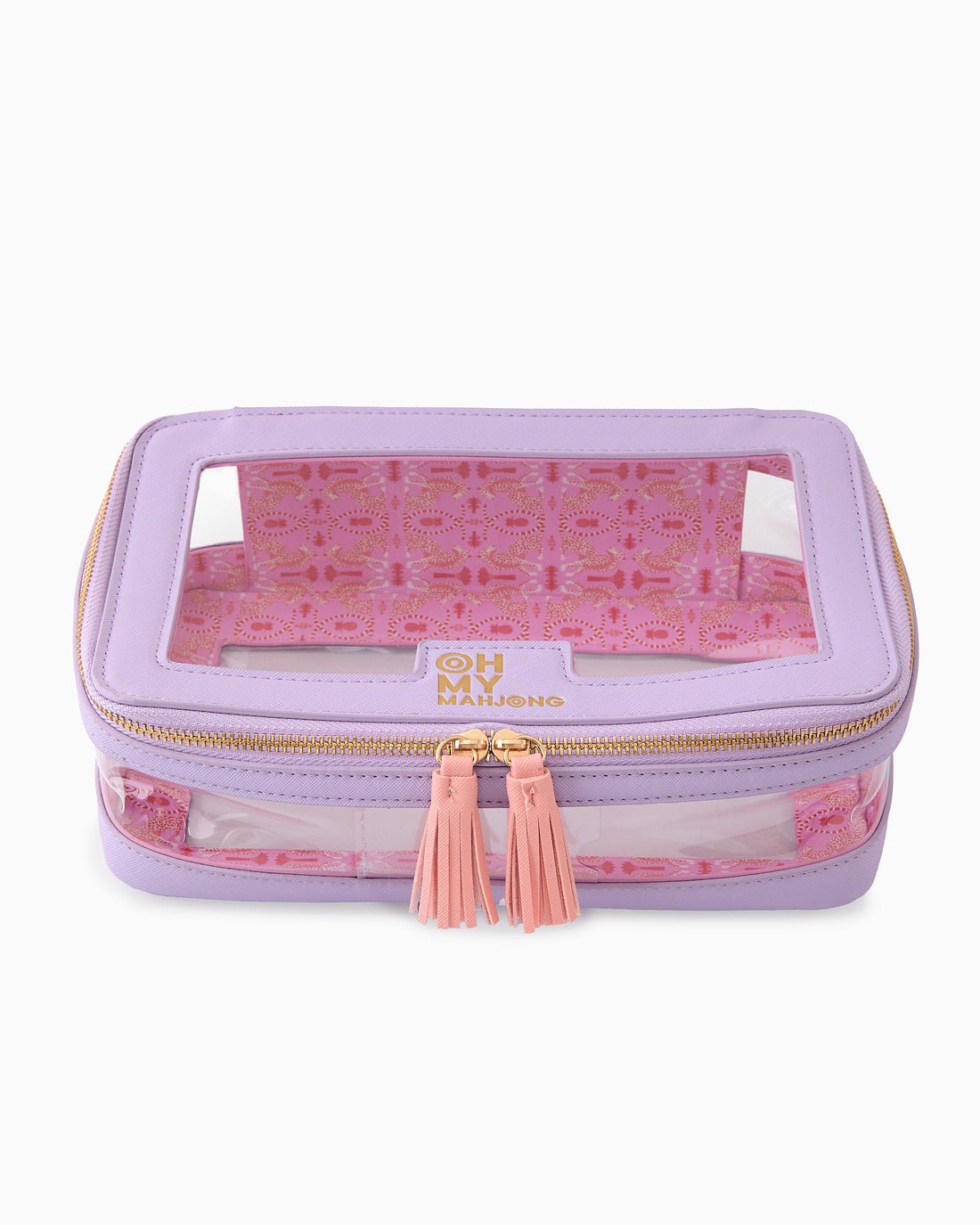 [Oh My Mahjong] Lavendar Mahjong Tile Storage Bag. - The Pink Pineapple 850