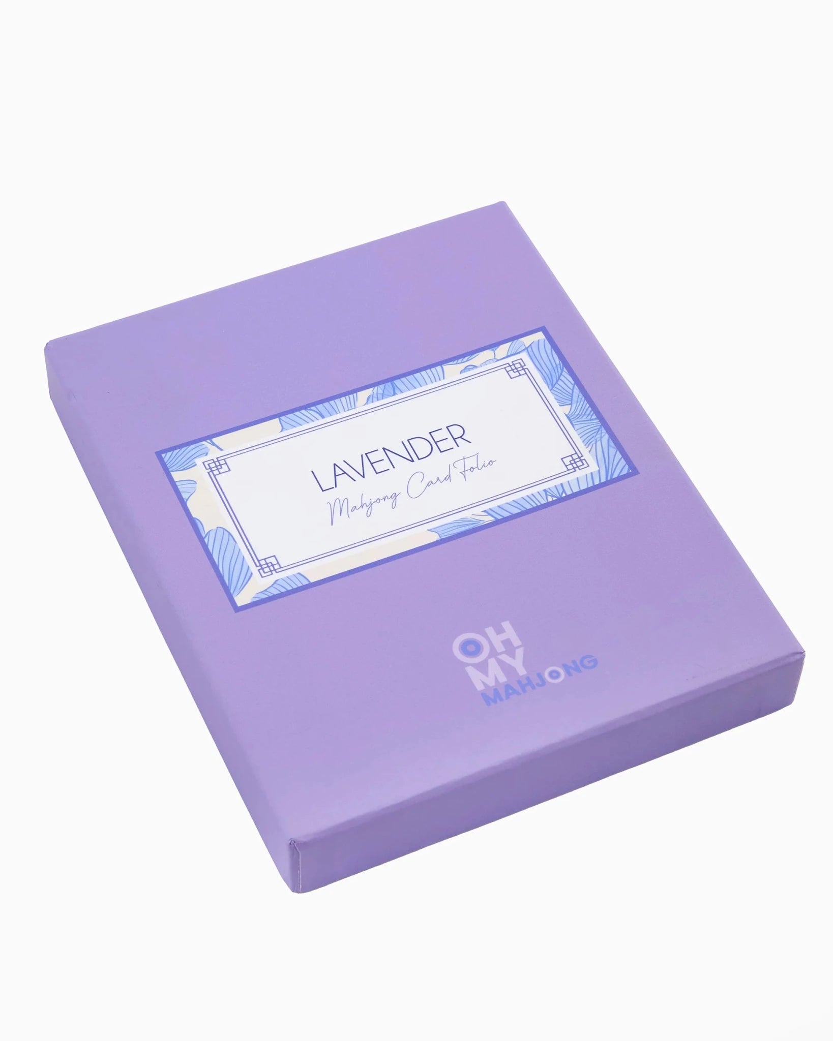[Oh My Mahjong] Lavender Mahjong Card Folio - The Pink Pineapple 850