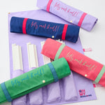 [Oh My Mahjong] Let’s Rack & Roll Bag in Navy - The Pink Pineapple 850