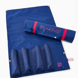 [Oh My Mahjong] Let’s Rack & Roll Bag in Navy - The Pink Pineapple 850