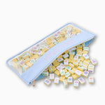 [Oh My Mahjong] Light Blue Bamboo Mahjong Bag. - The Pink Pineapple 850