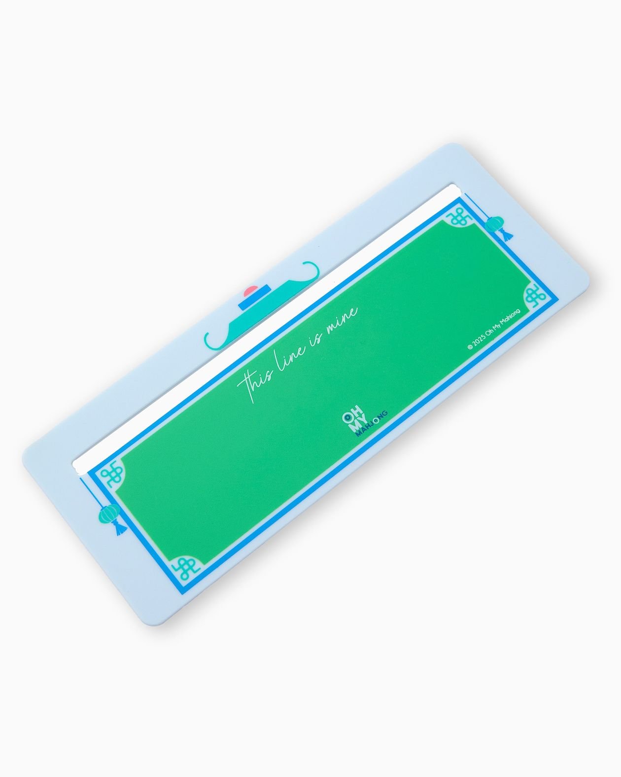 [Oh My Mahjong] Light Blue Line Finder - The Pink Pineapple 850