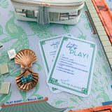 [Oh My Mahjong] Light Blue Mahjong Shuffler - The Pink Pineapple 850