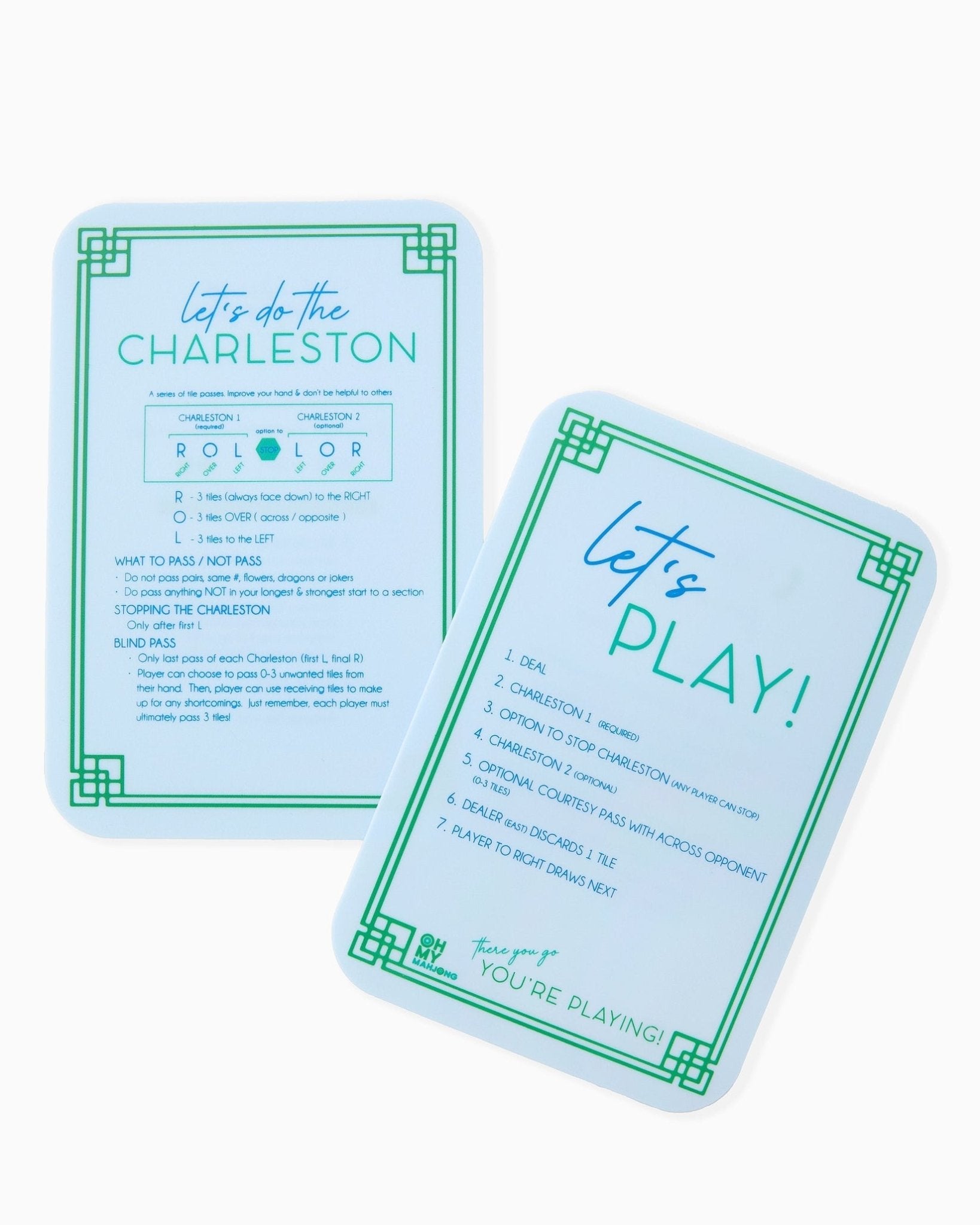 [Oh My Mahjong] Light Blue Shuffler - The Pink Pineapple 850