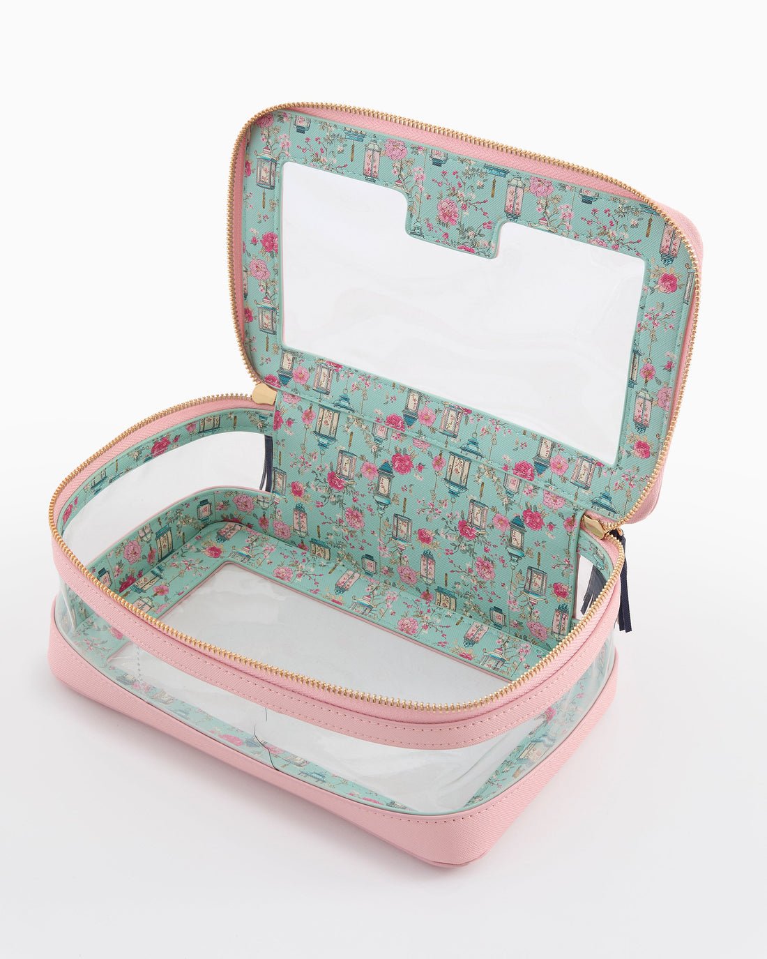 [Oh My Mahjong] Light Pink Mahjong Tile Storage Bag - The Pink Pineapple 850