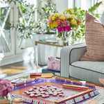 [Oh My Mahjong] Lilac Mahjong Racks with Pusher Set - The Pink Pineapple 850