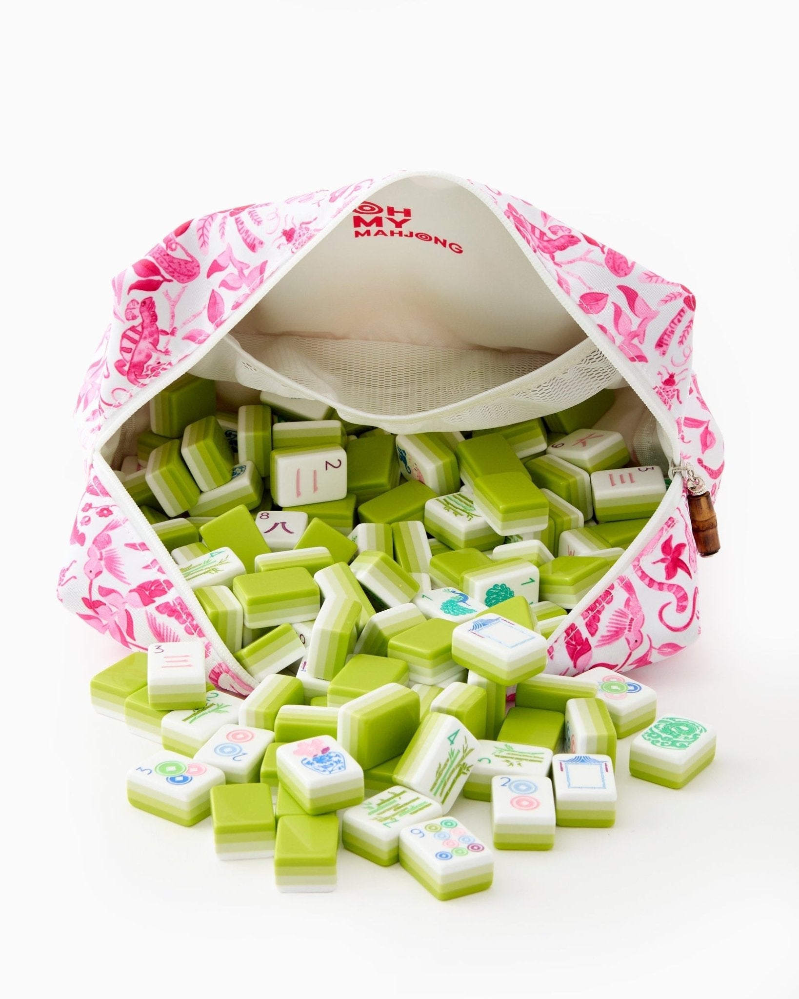 [Oh My Mahjong] Limoncello Mahjong Tiles - The Pink Pineapple 850