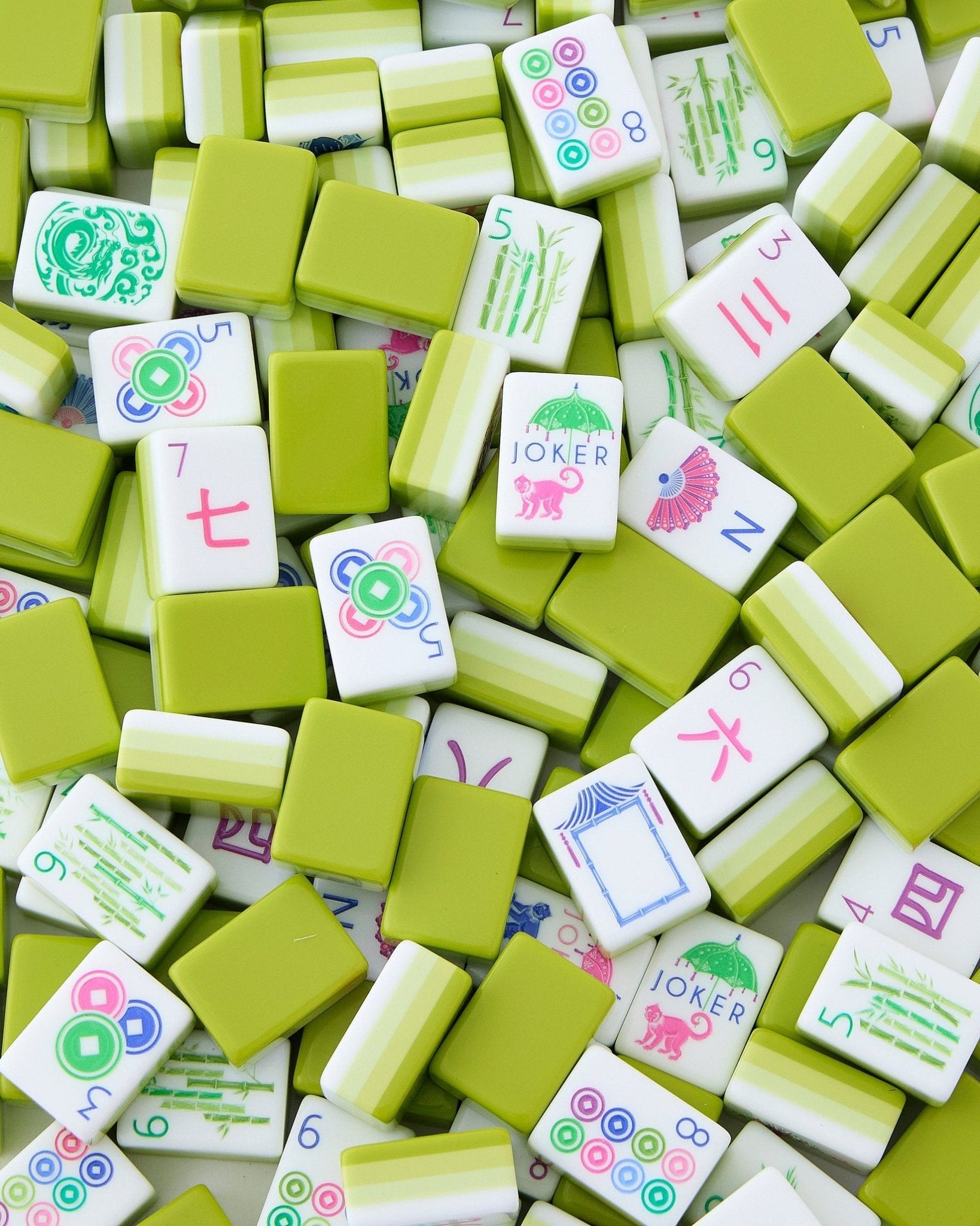 [Oh My Mahjong] Limoncello Mahjong Tiles - The Pink Pineapple 850