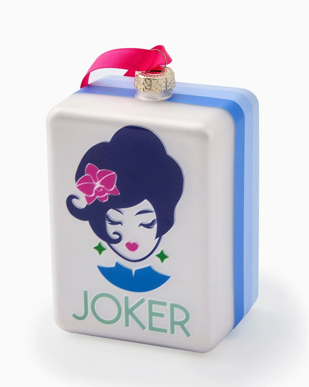 [Oh My Mahjong] Lola Joker Tile Ornament - The Pink Pineapple 850