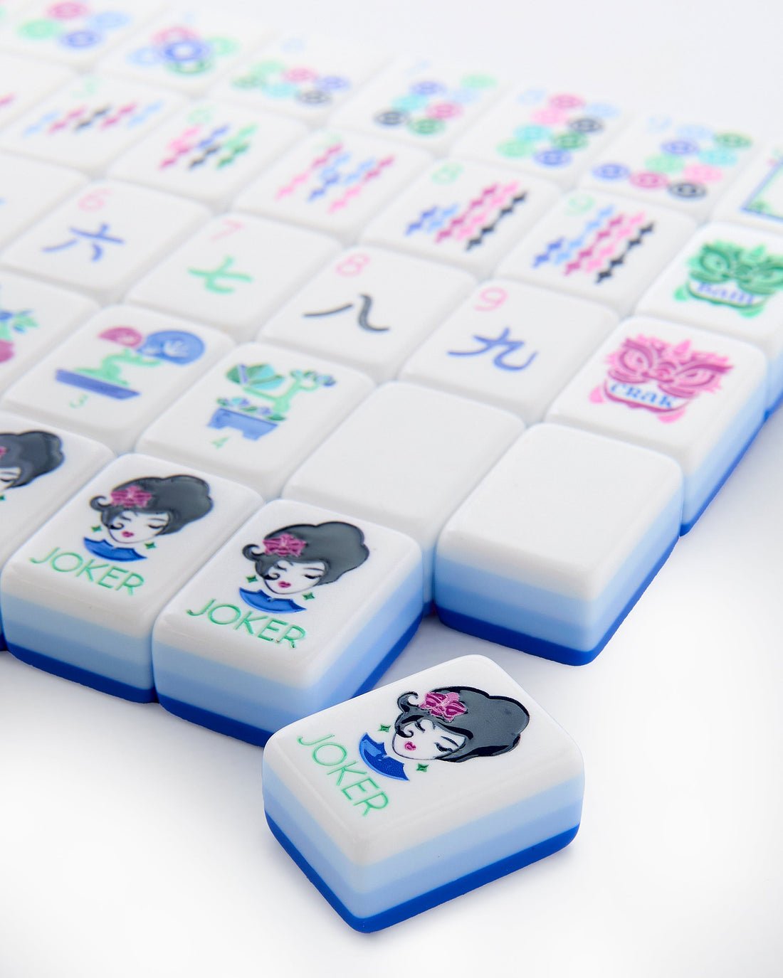 [Oh My Mahjong] Lola Mahjong Tiles - The Pink Pineapple 850