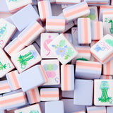 [Oh My Mahjong] Luminaire Tiles - The Pink Pineapple 850