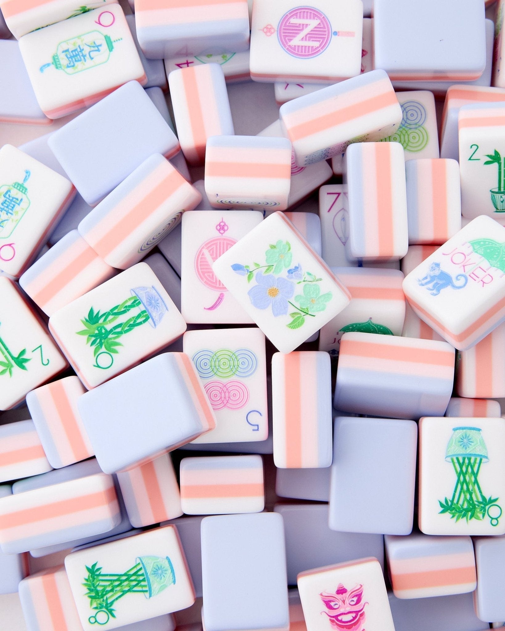 [Oh My Mahjong] Luminaire Tiles - The Pink Pineapple 850