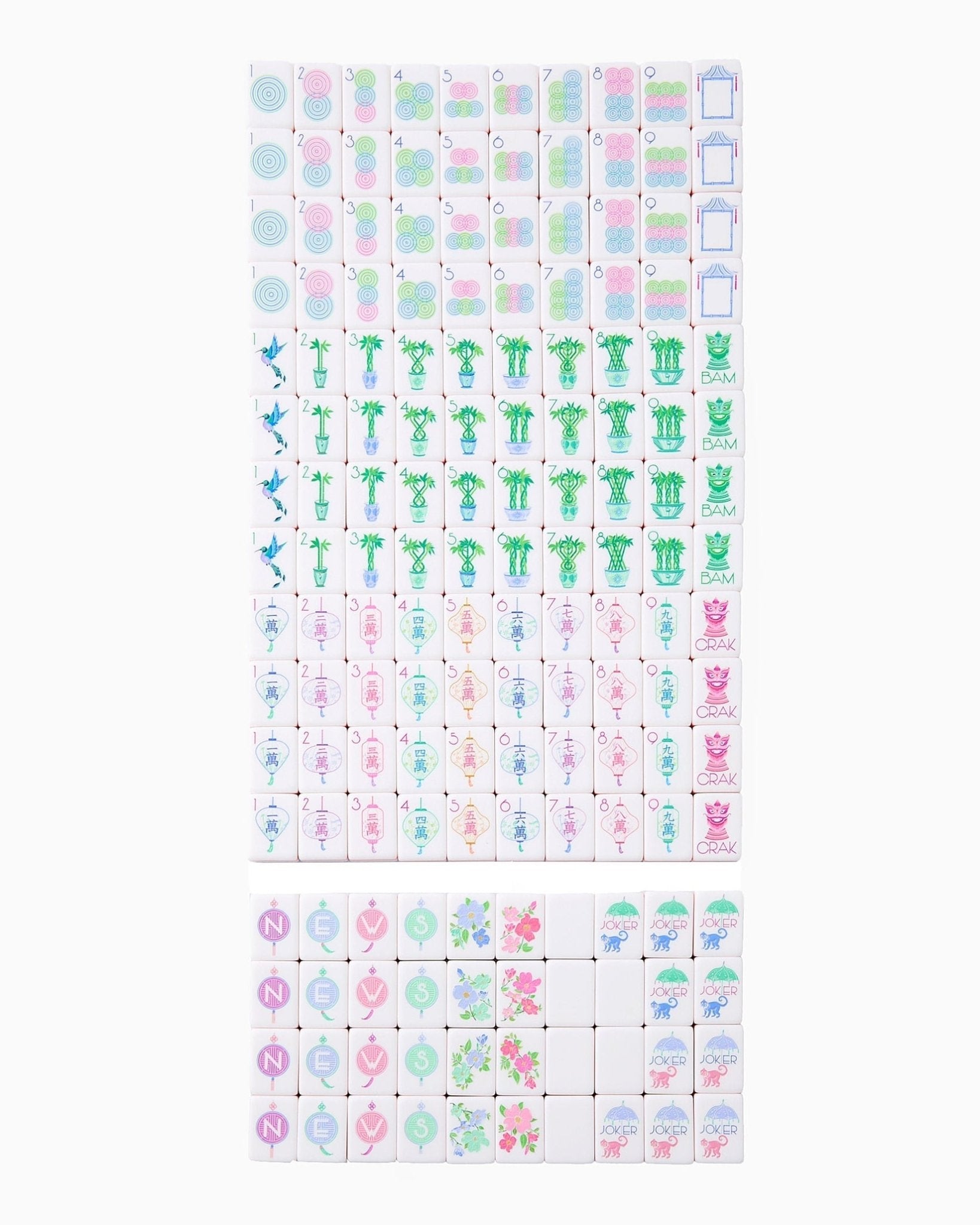 [Oh My Mahjong] Luminaire Tiles - The Pink Pineapple 850