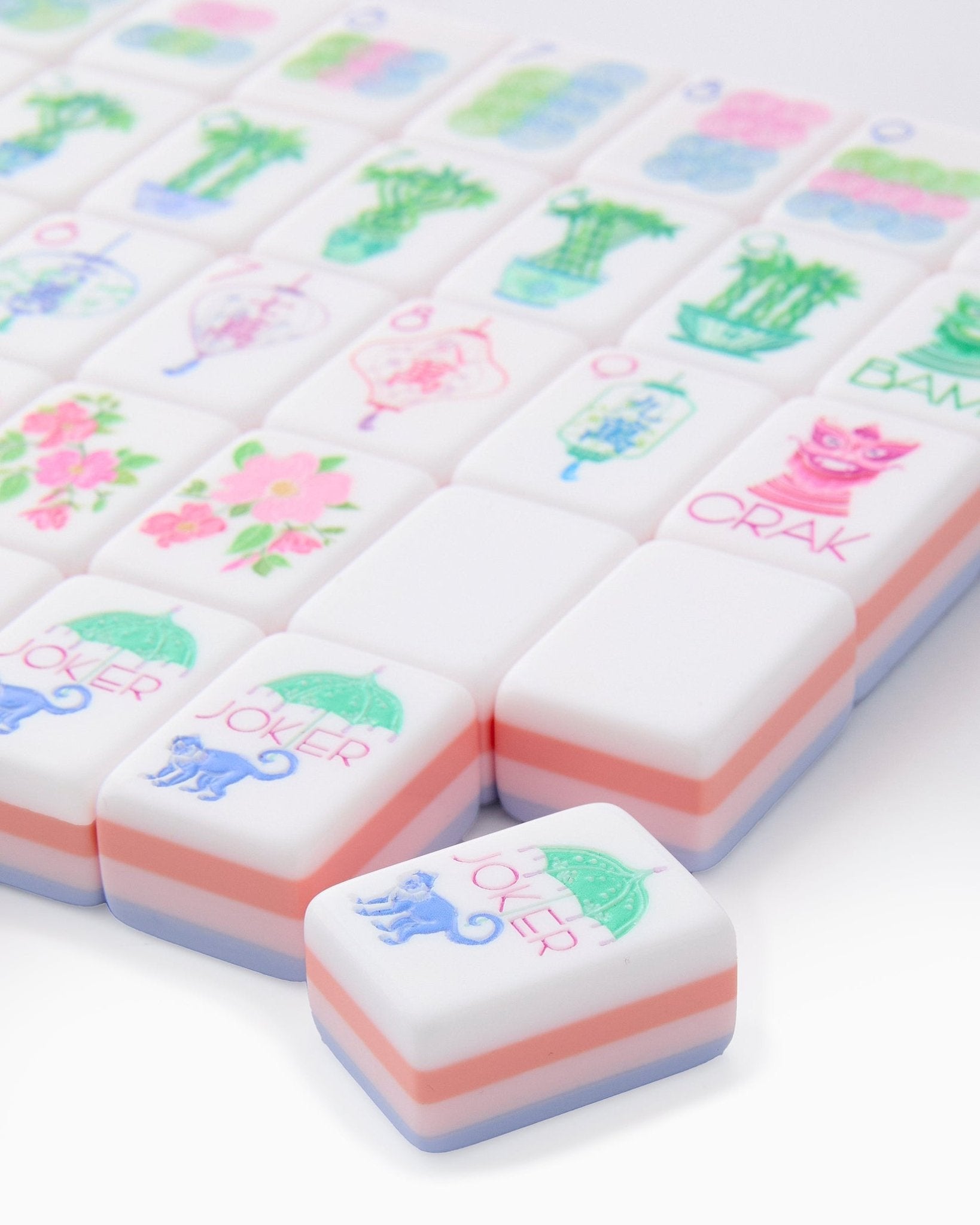[Oh My Mahjong] Luminaire Tiles - The Pink Pineapple 850