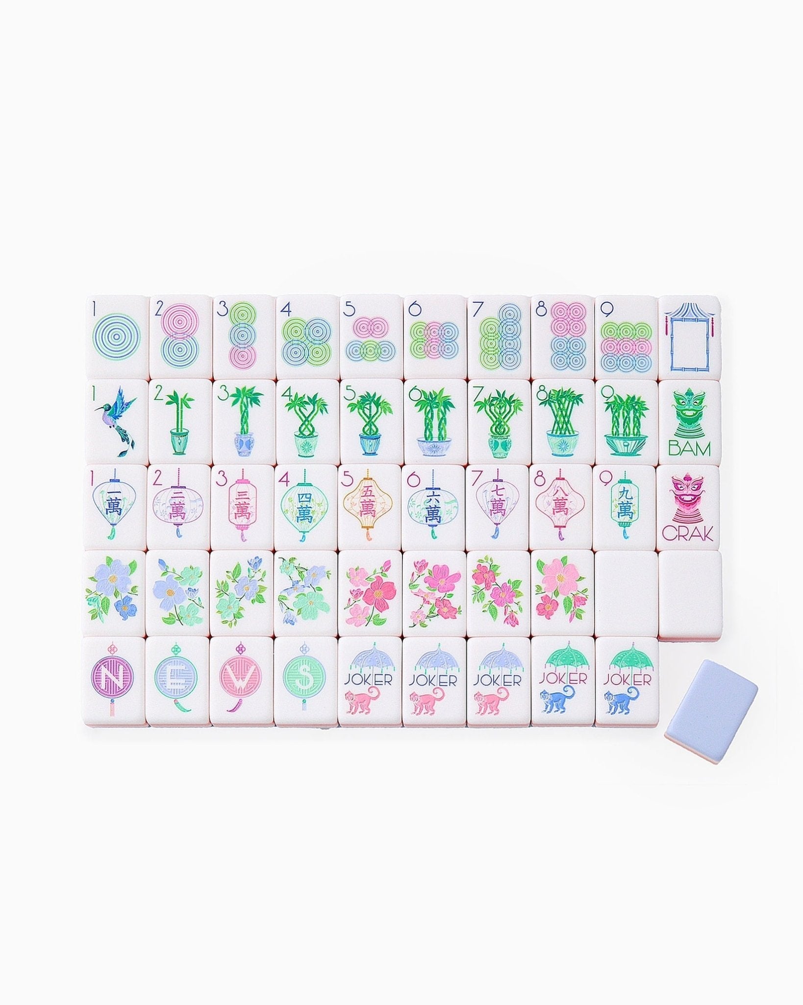 [Oh My Mahjong] Luminaire Tiles - The Pink Pineapple 850