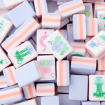 [Oh My Mahjong] Luminaire Tiles - The Pink Pineapple 850