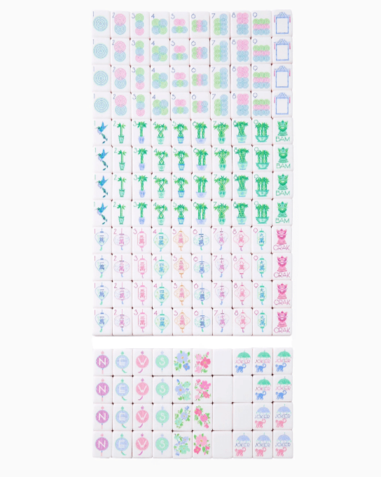 [Oh My Mahjong] Luminaire Tiles - The Pink Pineapple 850