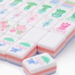 [Oh My Mahjong] Luminaire Tiles - The Pink Pineapple 850