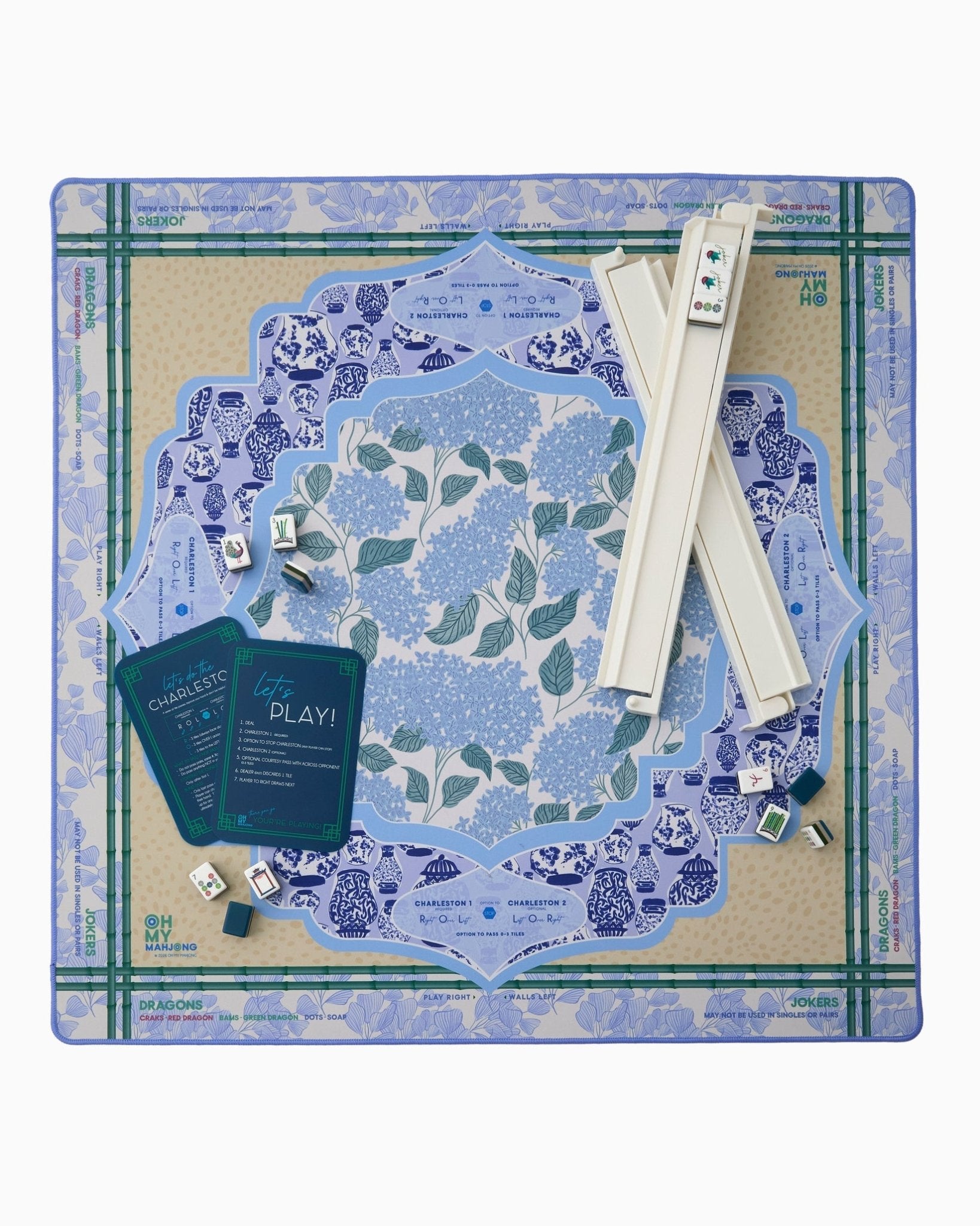 [Oh My Mahjong] Luna Mahjong Mat - The Pink Pineapple 850