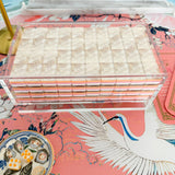 [Oh My Mahjong] Mahjong Acrylic Display Tile Box - The Pink Pineapple 850
