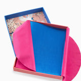 [Oh My Mahjong] Metallic Blue Mahjong Card Folio - The Pink Pineapple 850
