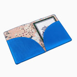 [Oh My Mahjong] Metallic Blue Mahjong Card Folio - The Pink Pineapple 850