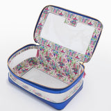 [Oh My Mahjong] Metallic Blue Mahjong Tile Storage Bag - The Pink Pineapple 850