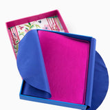 [Oh My Mahjong] Metallic Hot Pink Mahjong Card Folio - The Pink Pineapple 850