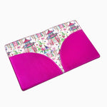 [Oh My Mahjong] Metallic Hot Pink Mahjong Card Folio - The Pink Pineapple 850