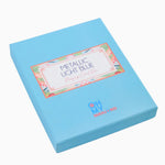[Oh My Mahjong] Metallic Light Blue Mahjong Card Folio - The Pink Pineapple 850