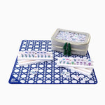 [Oh My Mahjong] Mini Blue Cane Mat - The Pink Pineapple 850