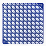 [Oh My Mahjong] Mini Blue Cane Mat - The Pink Pineapple 850