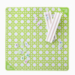 [Oh My Mahjong] Mini Green Cane Mahjong Mat - The Pink Pineapple 850