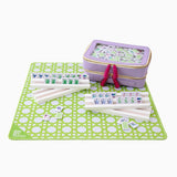 [Oh My Mahjong] Mini Green Cane Mahjong Mat - The Pink Pineapple 850