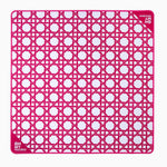 [Oh My Mahjong] Mini Pink Cane Mat - The Pink Pineapple 850