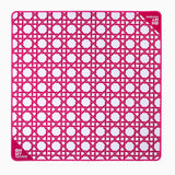 [Oh My Mahjong] Mini Pink Cane Mat - The Pink Pineapple 850