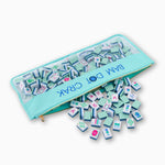 [Oh My Mahjong] Mint Bam Dot Crak Mahjong Bag - The Pink Pineapple 850