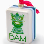 [Oh My Mahjong] Mint Dragon Tile Ornament - The Pink Pineapple 850